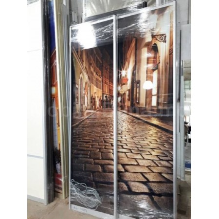 2 Раздвижные двери с фотопечатью А-16